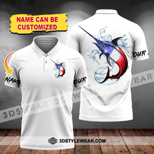 Unisex Shirt, Custom Name Fishing Polo Shirt, Fishing T-Shirt Long Sleeve Hoodie style option 1