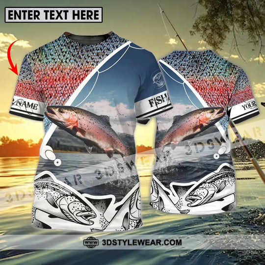 Unisex Shirt - Custom Name Fishing Shirt style option 1