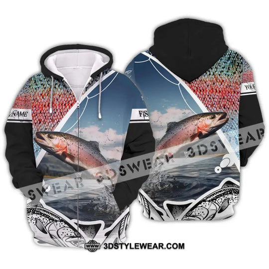 Unisex Shirt - Custom Name Fishing Shirt style option 2