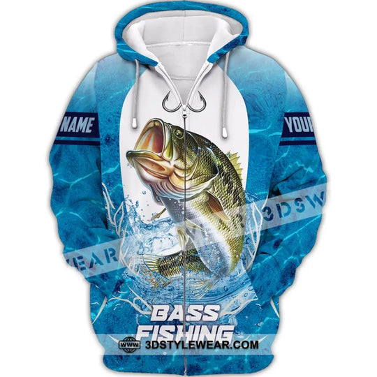Unisex Shirt, Custom Name Shirt for Bass Fishing, Fishing Lover Shirt, Fishing Hoodie Shirt Polo Long Sleeve style option 3
