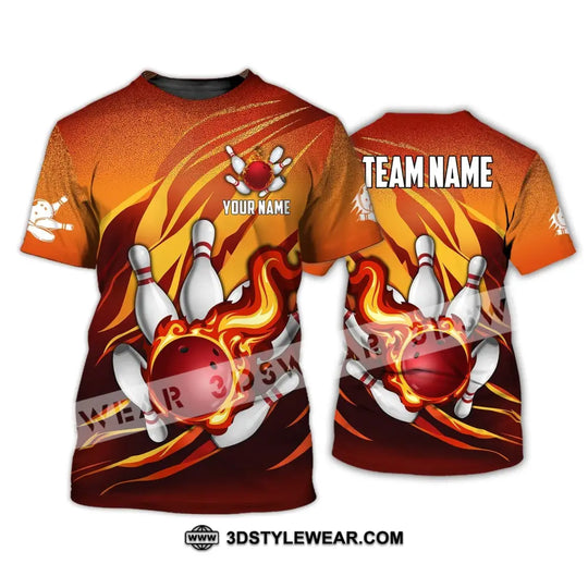 Unisex Shirt, Custom Name Shirt for Bowling Lover, Bowling Shirt, Bowling Hoodie Shirt Polo Long Sleeve style option 2