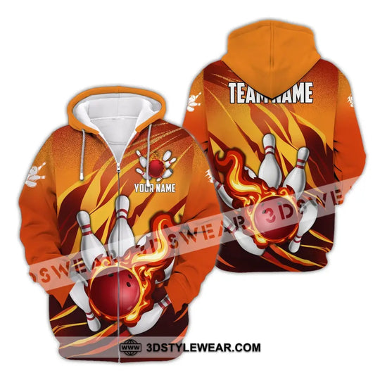 Unisex Shirt, Custom Name Shirt for Bowling Lover, Bowling Shirt, Bowling Hoodie Shirt Polo Long Sleeve style option 3