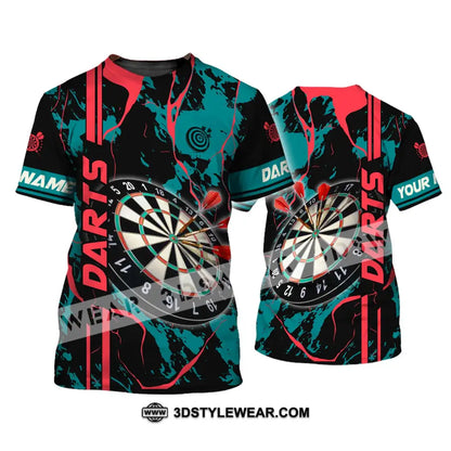 Unisex Shirt - Custom Name For Darts Lover T-Shirt / S T-Shirt