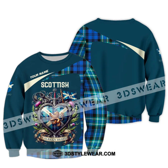 Unisex Shirt, Custom Name Shirt for Scottish, Scotland Shirt, Scottish Hoodie Shirt Polo Long Sleeve style option 3