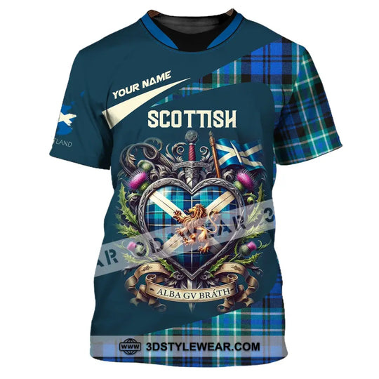 Unisex Shirt, Custom Name Shirt for Scottish, Scotland Shirt, Scottish Hoodie Shirt Polo Long Sleeve style option 1