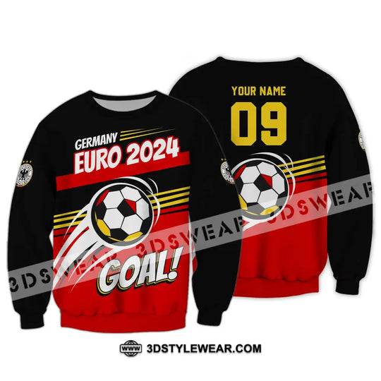 Unisex Shirt - Custom Name Shirt, Germany National Team Euro 2024 Goal! style option 4
