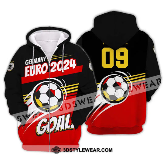 Unisex Shirt - Custom Name Shirt, Germany National Team Euro 2024 Goal! style option 2