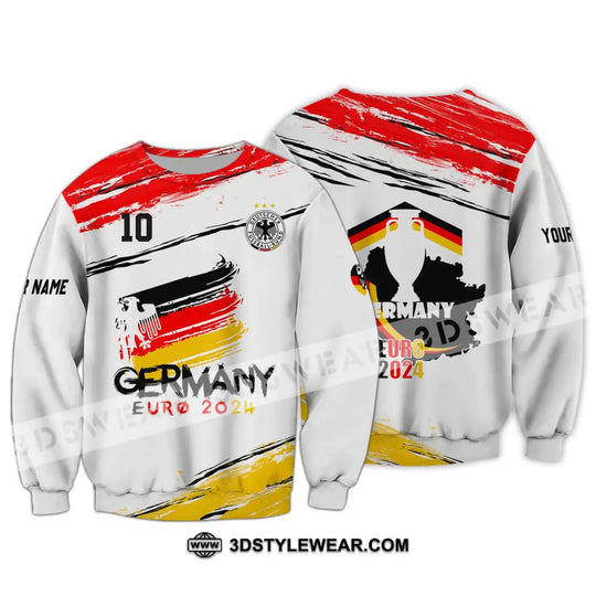 Unisex Shirt - Custom Name Shirt, Germany National Team Euro 2024 Shirt style option 4
