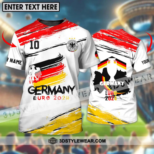 Unisex Shirt - Custom Name Shirt, Germany National Team Euro 2024 Shirt style option 1