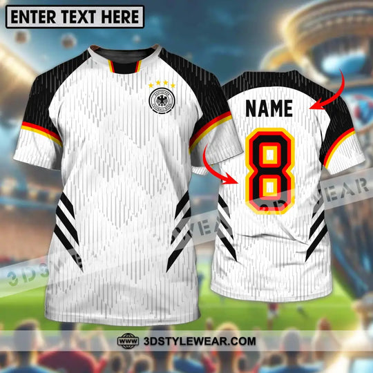 Unisex Shirt - Custom Name Shirt, Germany National Team Shirt style option 1