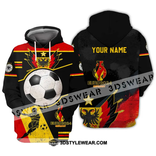 Unisex Shirt - Custom Name Shirt, Germany Team Euro 2024 style option 3