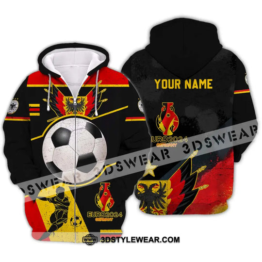 Unisex Shirt - Custom Name Shirt, Germany Team Euro 2024 style option 2