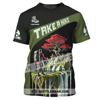 Unisex Shirt Custom Name Hiking Shirt Hiking Lover Gift T-Shirt / S T-shirt
