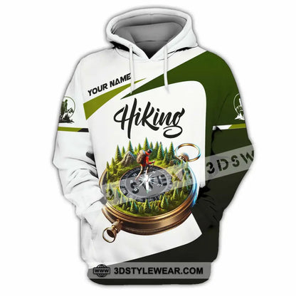 Unisex Shirt Custom Name Hiking Shirt Hiking Polo Long Sleeve Shirt Hoodie / S T-shirt