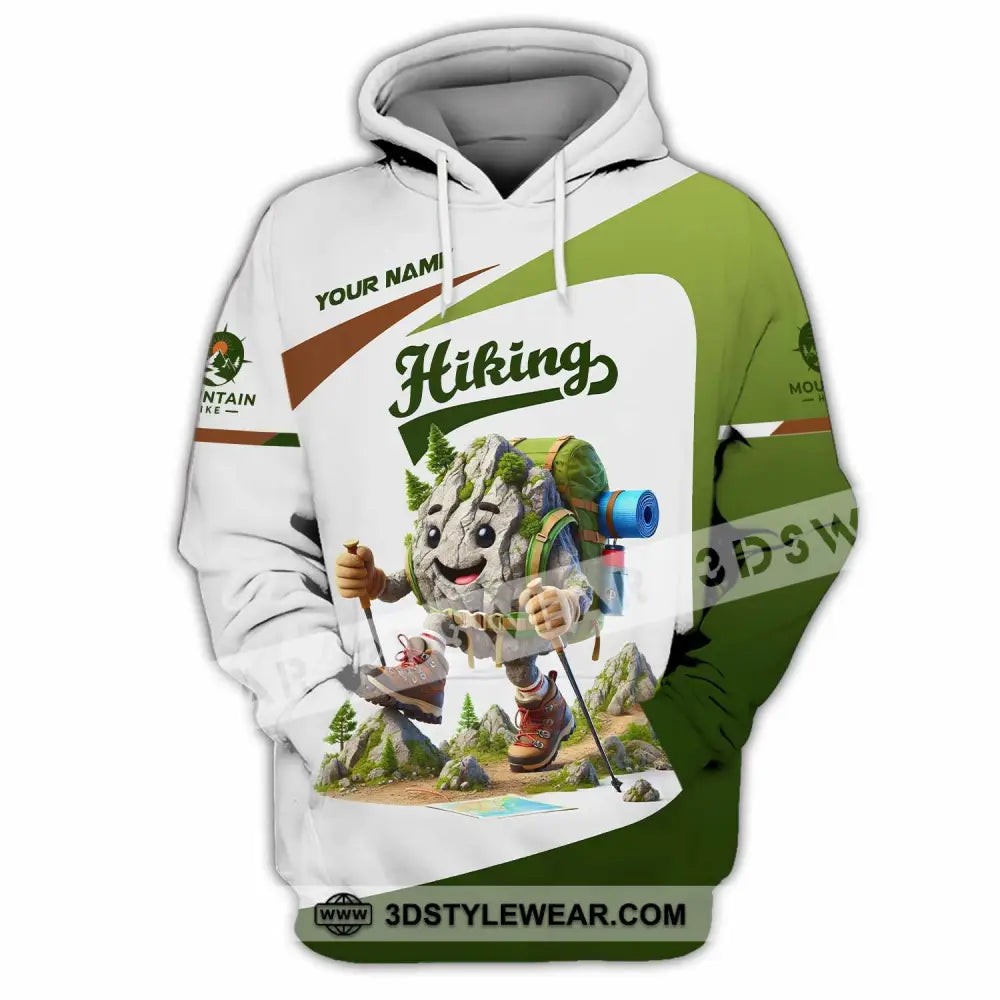 Unisex Shirt Custom Name Hiking Shirt Hiking Polo Long Sleeve Shirt Hoodie / S T-shirt