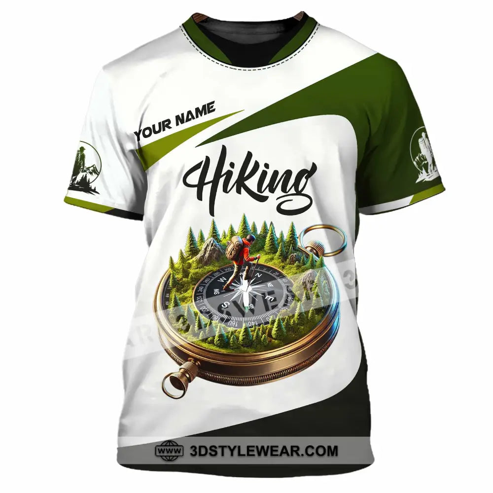 Unisex Shirt Custom Name Hiking Shirt Hiking Polo Long Sleeve Shirt T-Shirt / S T-shirt