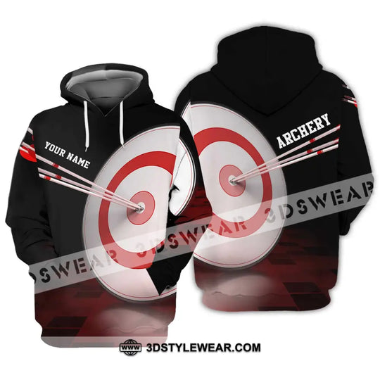 Unisex Shirt - Custom Name Hit The Archery Darts Shirt style option 3