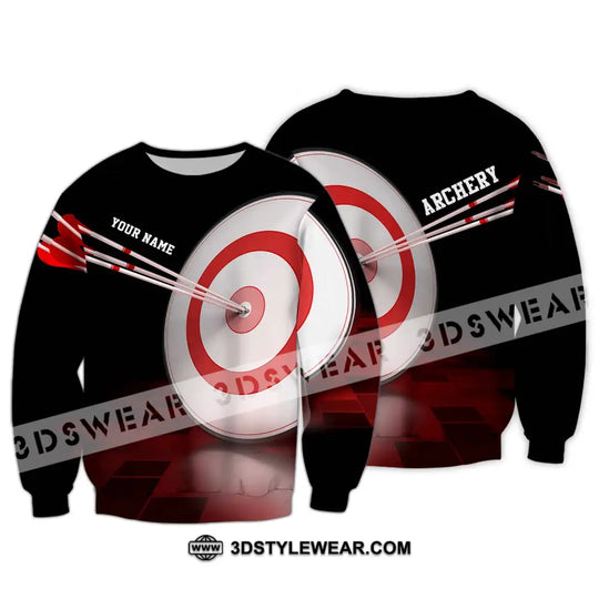 Unisex Shirt - Custom Name Hit The Archery Darts Shirt style option 4
