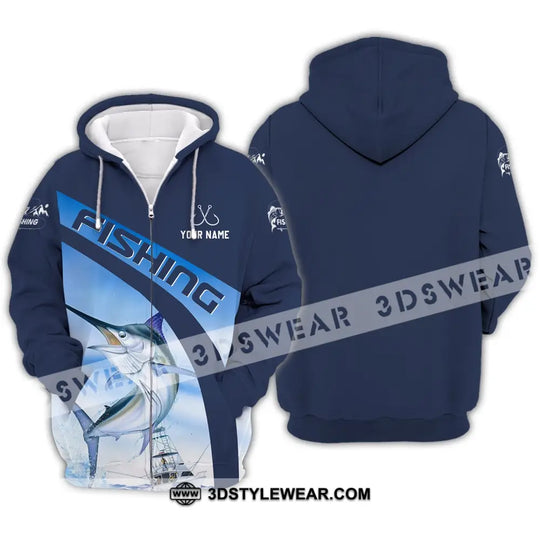 Unisex Shirt - Custom Name Hook Fishing Shirt style option 3