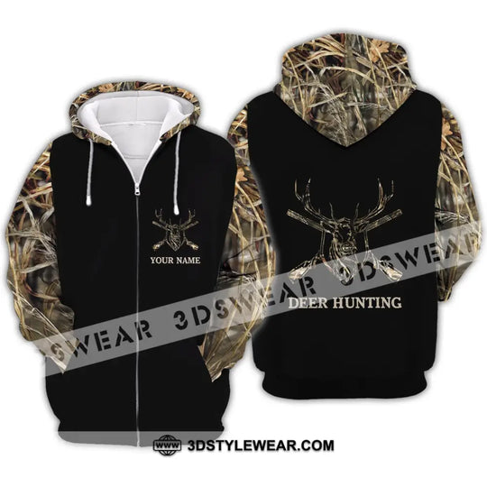 Unisex Shirt - Custom Name Shirt - Hunting Shirt, Hunting Name - Deer Hunting Full Printing style option 4