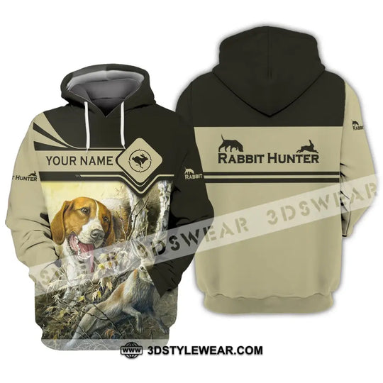 Unisex Shirt - Custom Name Shirt - Hunting Shirt, Hunting Name - Rabbit Hunting Lover style option 3