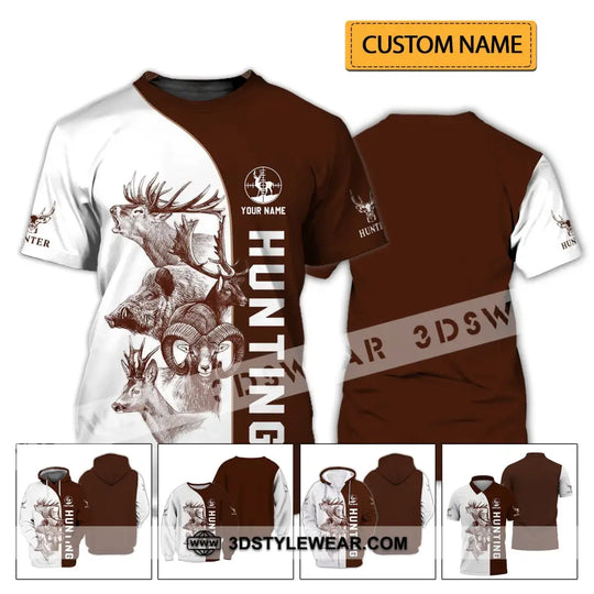 Unisex Shirt - Custom Name Shirt - Hunting Shirt, Hunting Name style option 2