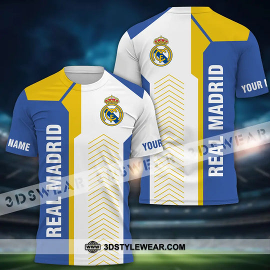 Unisex Shirt - Custom Name Los Blancos FC Shirt style option 2