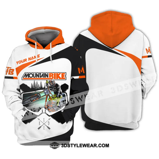 Unisex Shirt - Custom Name Mountain Bike Shirt For Player, Cool Icon style option 3