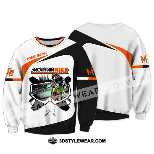 Unisex Shirt - Custom Name Mountain Bike Shirt For Player, Cool Icon style option 4