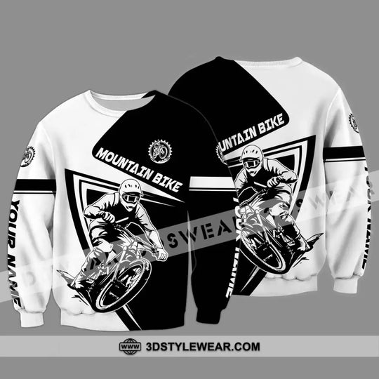 Unisex Shirt - Custom Name Mountain Bike Player Sport Shirt, Motobike style option 4