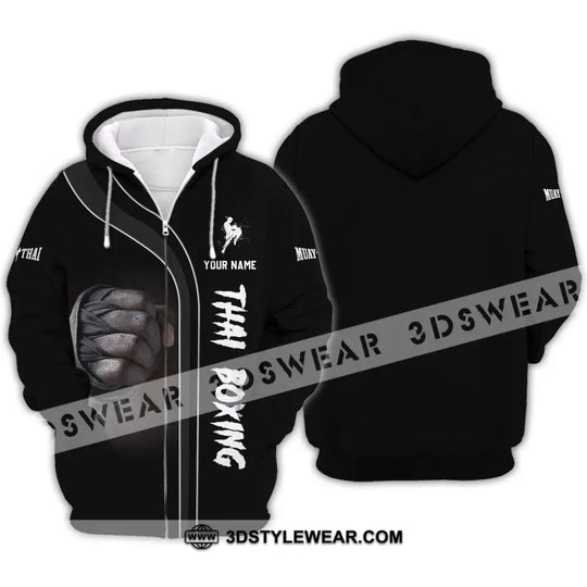 Unisex Shirt - Custom Name Shirt - Muay Thai, Thai Boxing Shirt style option 4
