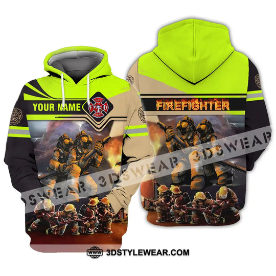 Unisex Shirt - Custom Name Patriot Day 911 Shirt, Fire Dept style option 3