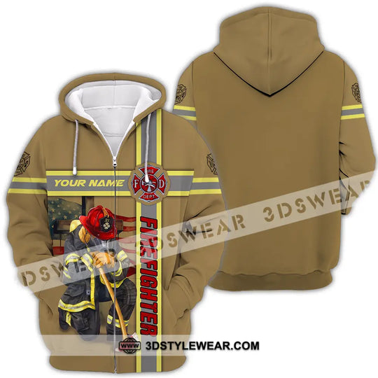 Unisex Shirt - Custom Name Patriot Day 911 Shirt, Firefighter style option 4