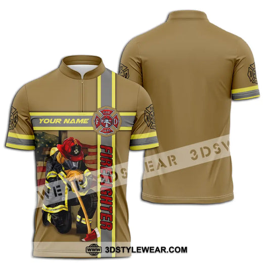 Unisex Shirt - Custom Name Patriot Day 911 Shirt, Firefighter style option 2