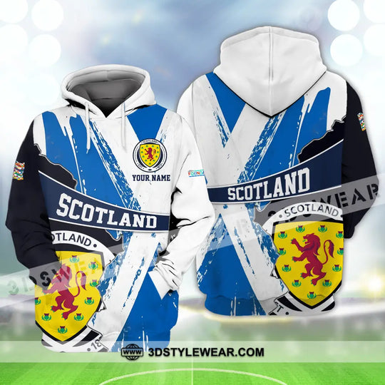 Unisex Shirt - Custom Name Scotland EST.1983 Euro 2024 Shirt style option 4
