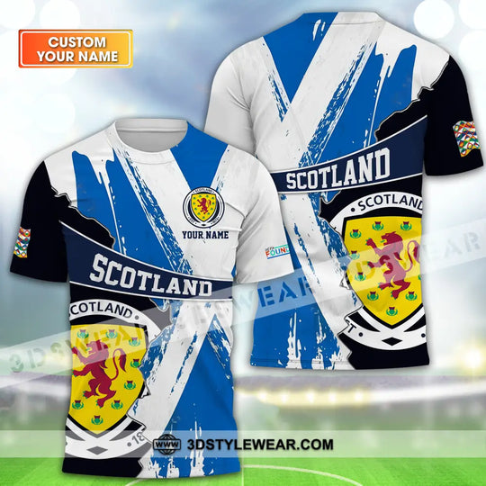 Unisex Shirt - Custom Name Scotland EST.1983 Euro 2024 Shirt style option 1
