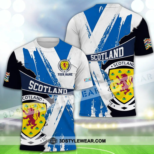 Unisex Shirt - Custom Name Scotland EST.1983 Euro 2024 Shirt style option 2