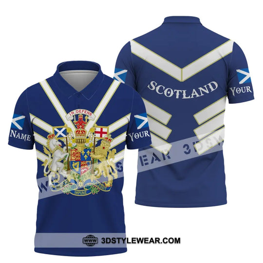 Unisex Shirt, Custom Name Scotland Shirt, In Defens, Scotland T-Shirt style option 4