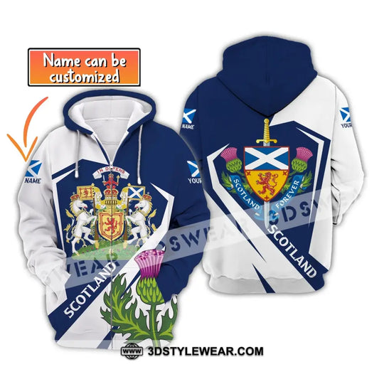 Unisex Shirt, Custom Name Scotland Shirt, Scotland Lover T-Shirt, Scottish, Scotland Hoodie style option 2