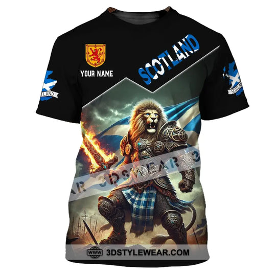 Unisex Shirt, Custom Name Scotland Shirt, Scotland Polo Long Sleeve, Scotland Gift style option 2