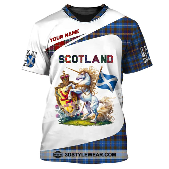 Unisex Shirt, Custom Name Scotland Shirt, Scotland Polo Long Sleeve, Scotland Lover T-Shirt style option 2