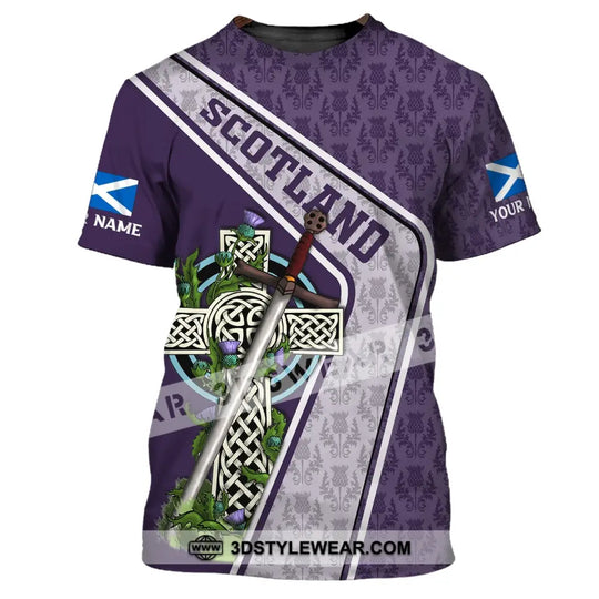 Unisex Shirt, Custom Name Scotland Shirt, Scottish Hoodie, Scotland T-Shirt, Gift for Scotland Lover style option 2