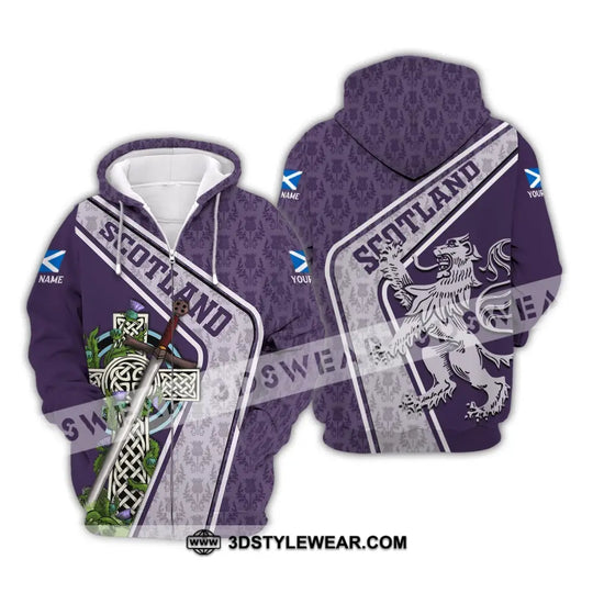 Unisex Shirt, Custom Name Scotland Shirt, Scottish Hoodie, Scotland T-Shirt, Gift for Scotland Lover style option 3