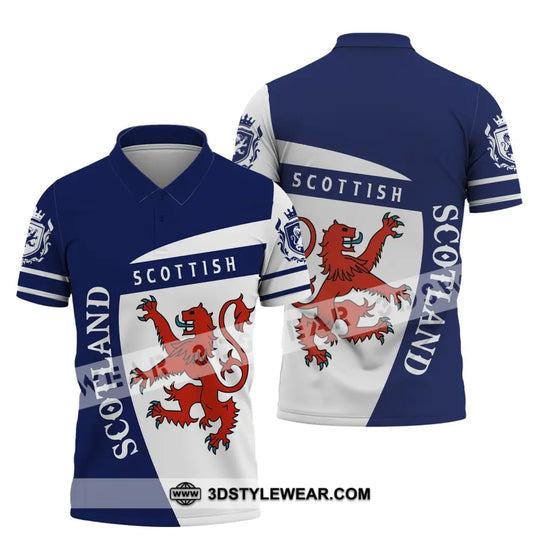 Unisex Shirt, Custom Name Scotland Shirt, Scottish Polo, Scotland T-Shirt, Gift for Scotland Lover style option 4