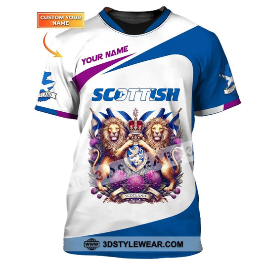 Unisex Shirt, Custom Name Scotland Shirt, Scottish T-Shirt, Scotland Lover Shirt style option 1
