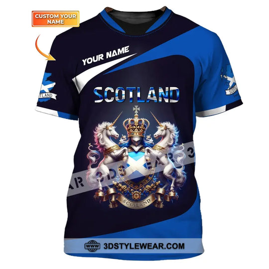 Unisex Shirt, Custom Name Scotland Shirt, Scottish T-Shirt, Scotland Lover Shirt style option 1