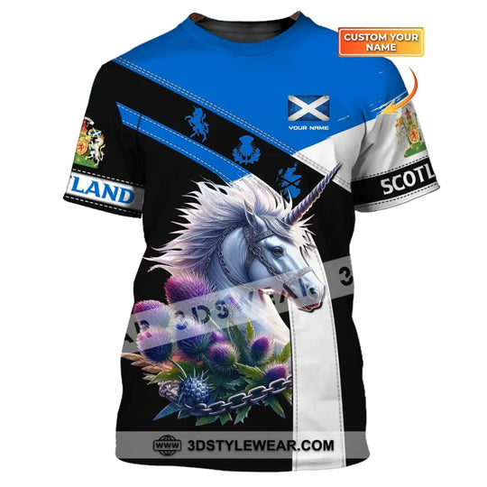 Unisex Shirt, Custom Name Scotland Shirt, Scottish T-Shirt, Scotland Lover Shirt style option 1