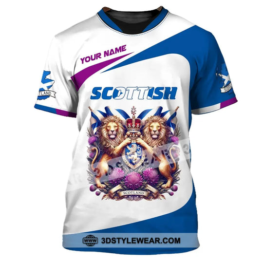 Unisex Shirt, Custom Name Scotland Shirt, Scottish T-Shirt, Scotland Lover Shirt style option 2