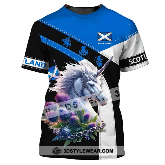 Unisex Shirt, Custom Name Scotland Shirt, Scottish T-Shirt, Scotland Lover Shirt style option 2