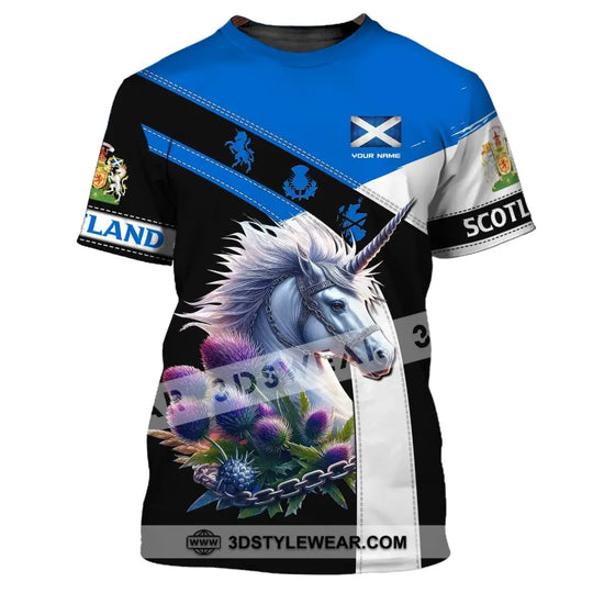 Unisex Shirt, Custom Name Scotland Shirt, Scottish T-Shirt, Scotland Lover Shirt style option 2